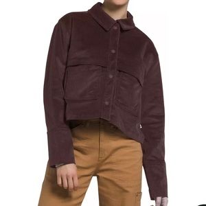The North Face corduroy shacket jacket - women’s size XL NWT
